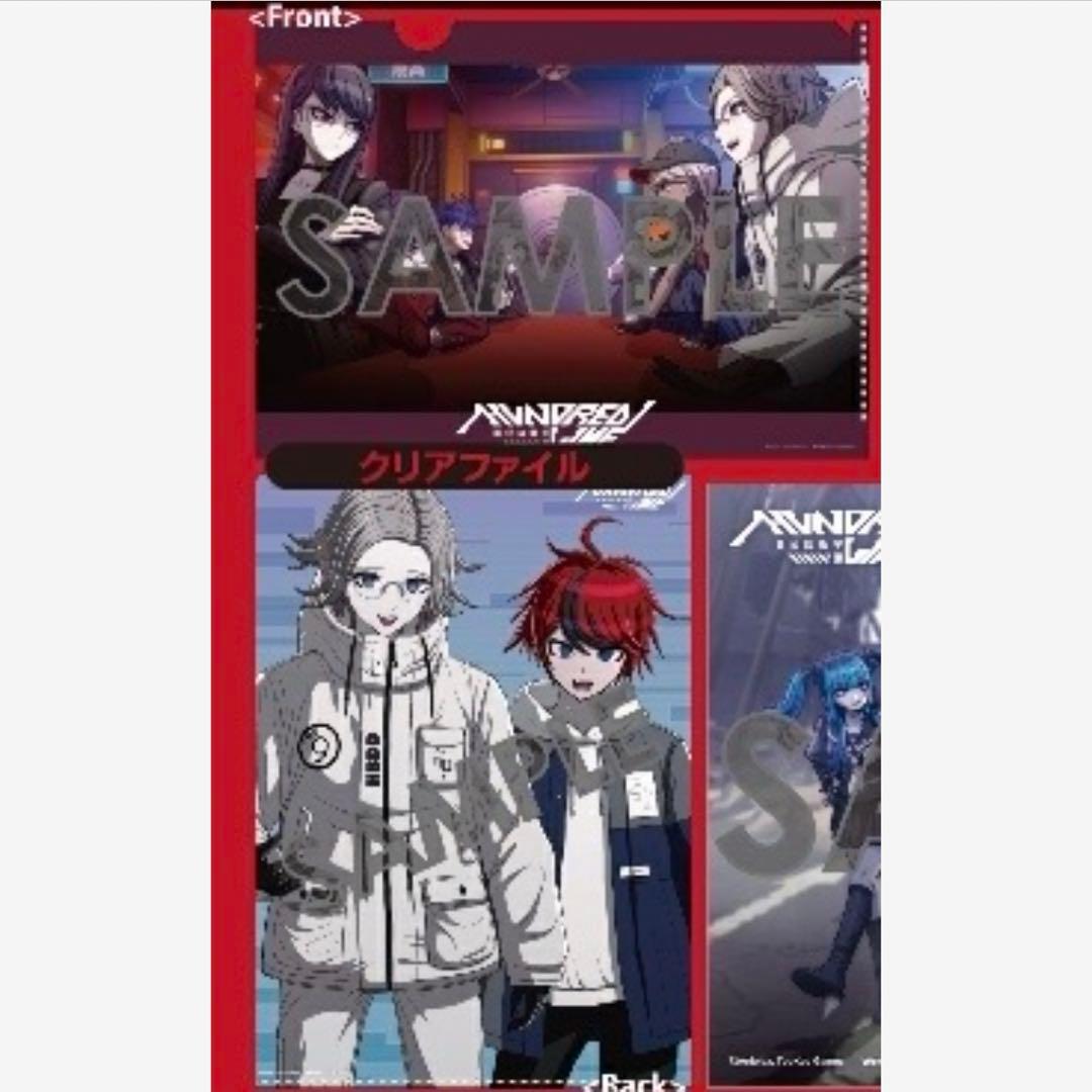 HUNDRED LINE -最終防衛学園- クリアファイル　 予約限定特典