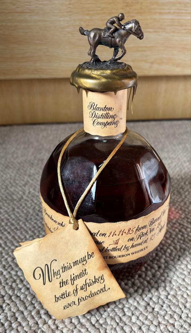 ブラントンBlanton1985年シングルバレル バーボンウイスキー　750ml