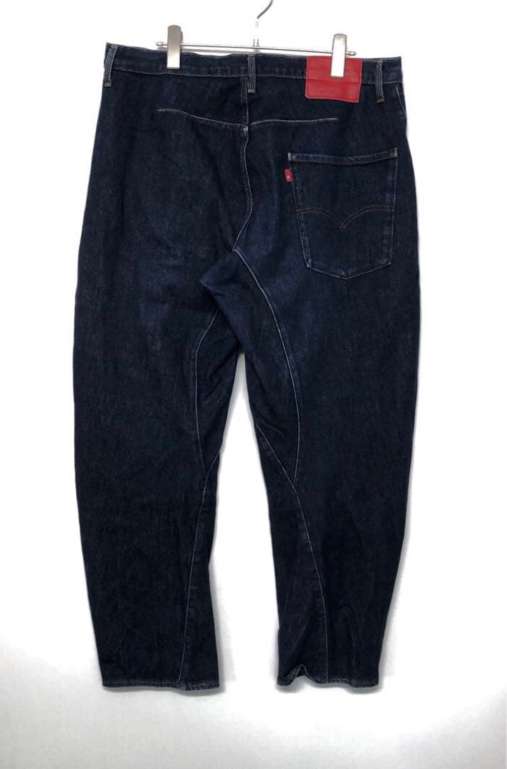 LEVI'S PREMIUM テーパードワイドパンツ ダークデニム