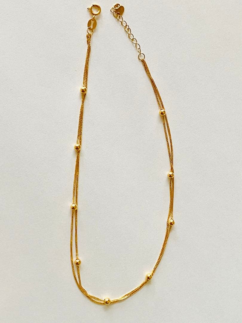 k18 アンクレット　18K レディース　アンクレット