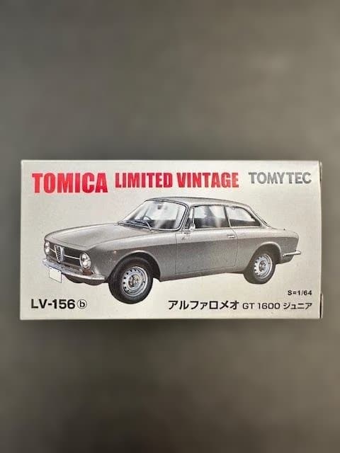 【未開封・TOMYTEC】 アルファロメオ 1600ジュニア（銀）