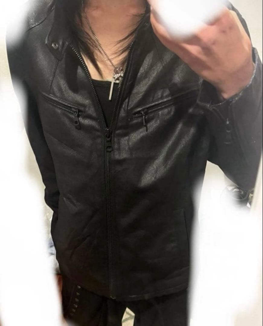 平成 お兄系 ライダース ジャケット y2k 00s archive