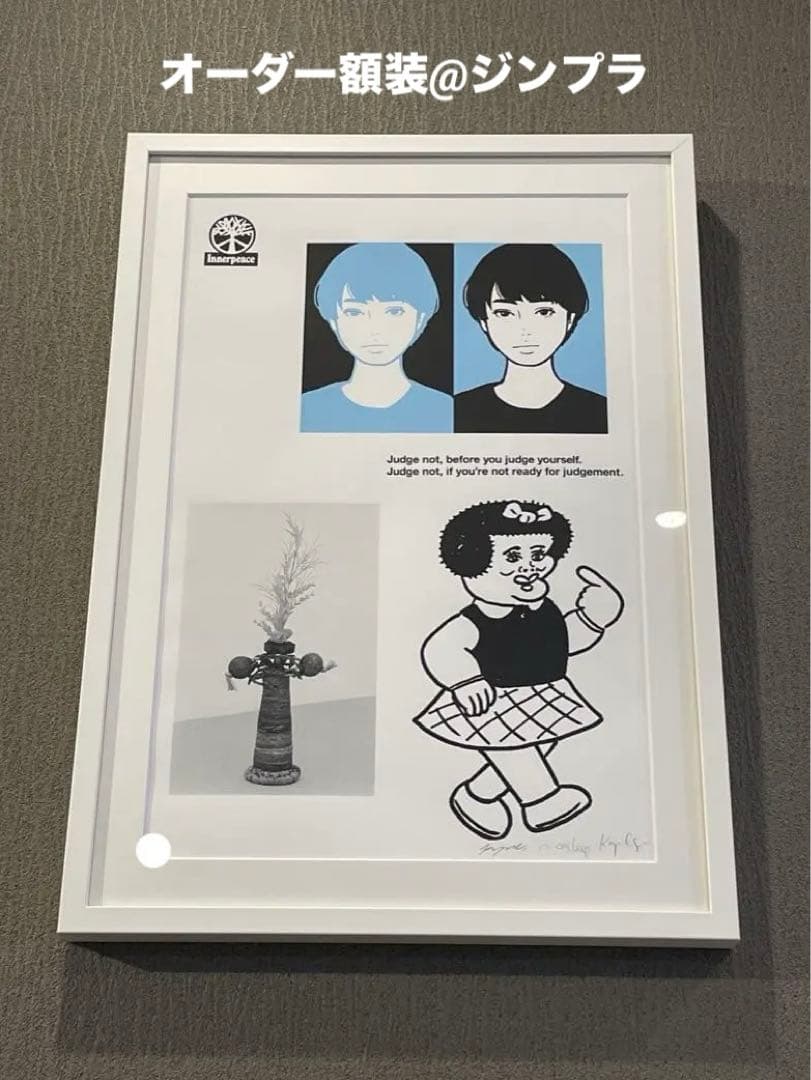 【ジンプラ額装】KYNEシルクNONCHELEEE 『Untitled