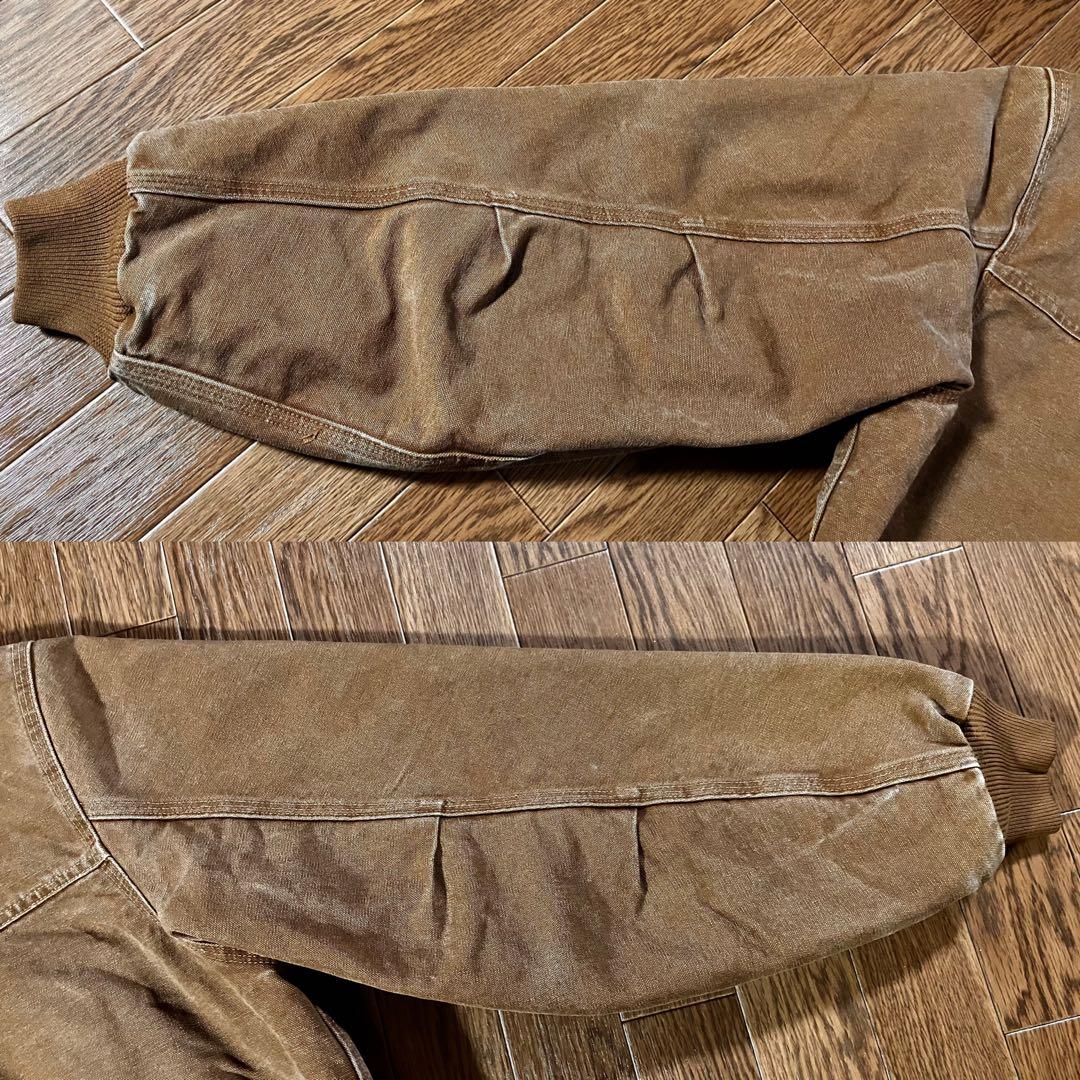 【極上フェード】00s カーハート サンタフェジャケット ブラウン 2XL 中綿