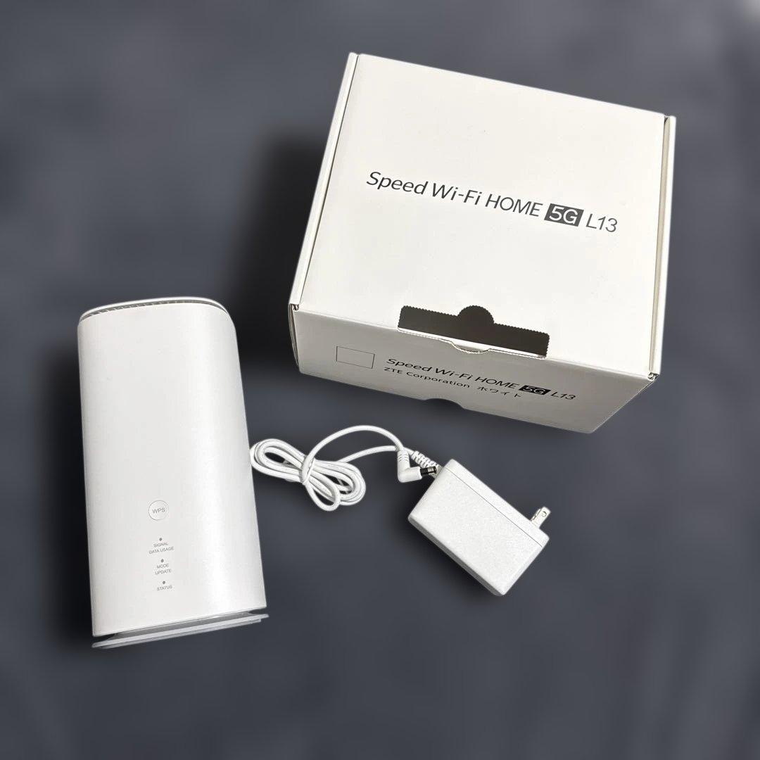 Speed Wi-Fi  5G L13 無線 LAN ルーター