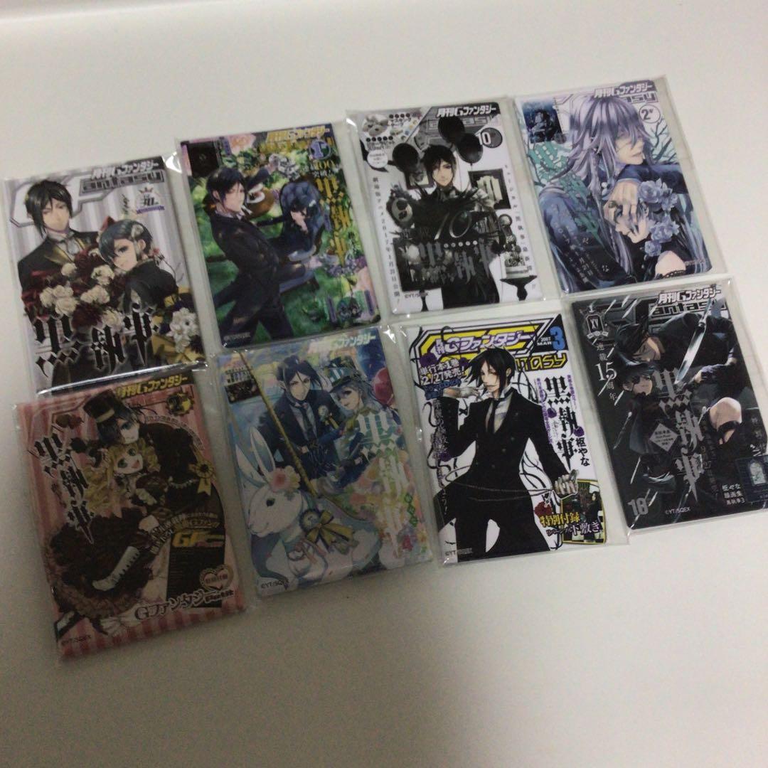黒執事 スクエア缶バッジ Gファンタジー 30th Anniversary