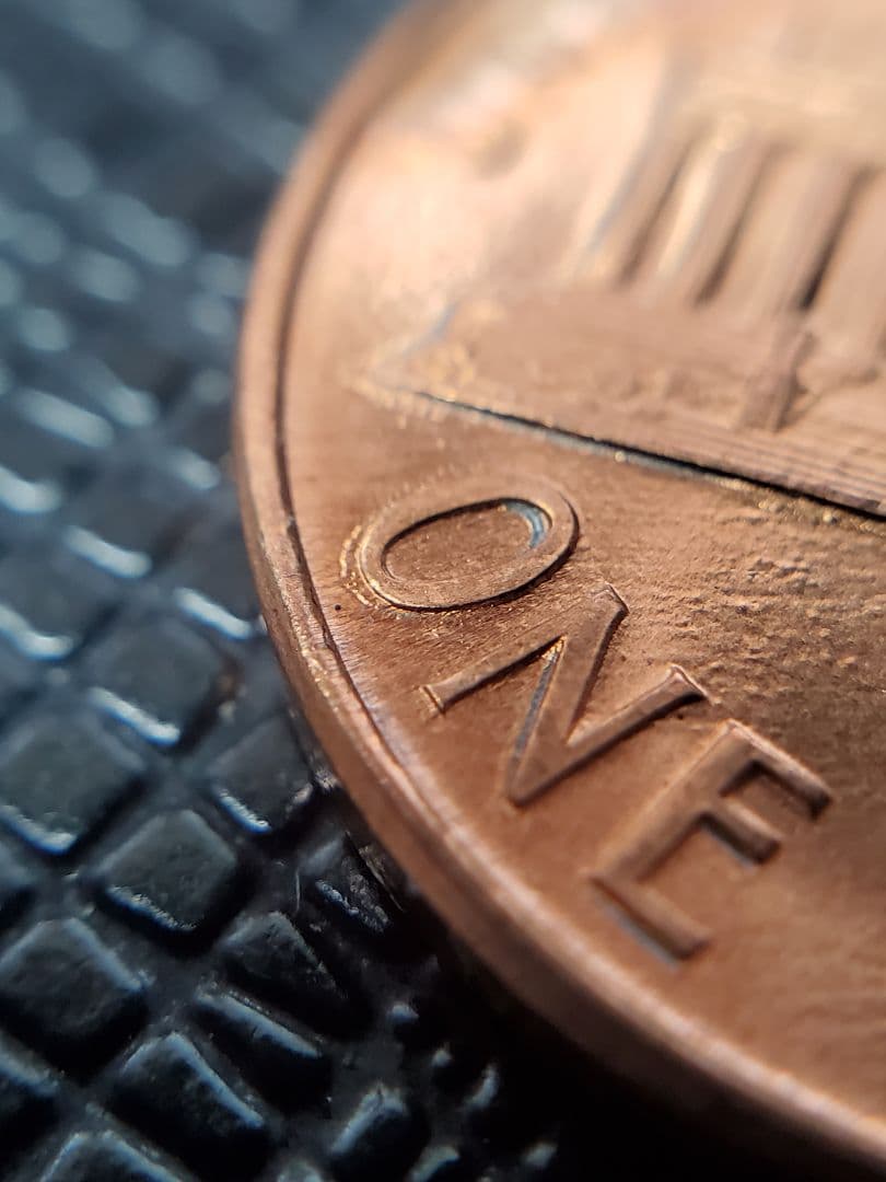 2341.　極美品　エラー　？　1989年　D　リンカーン　1セント　