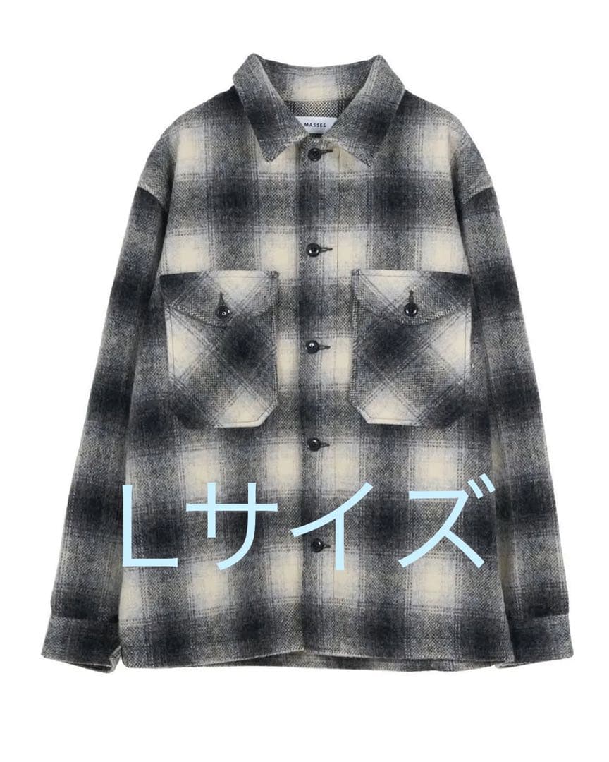 新品 未使用 MASSES SHADOW CPO JKT 25AW