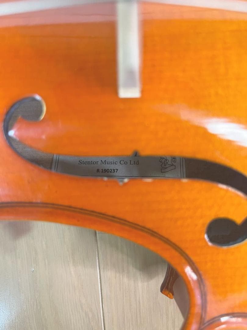 美品 STENTOR ステンター STUDENT Ⅱバイオリン 4/4 ケース付