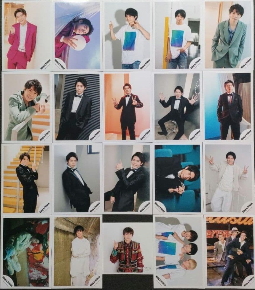 岸優太 King&Prince キンプリ 公式写真 ① Jロゴ ソロ 混合