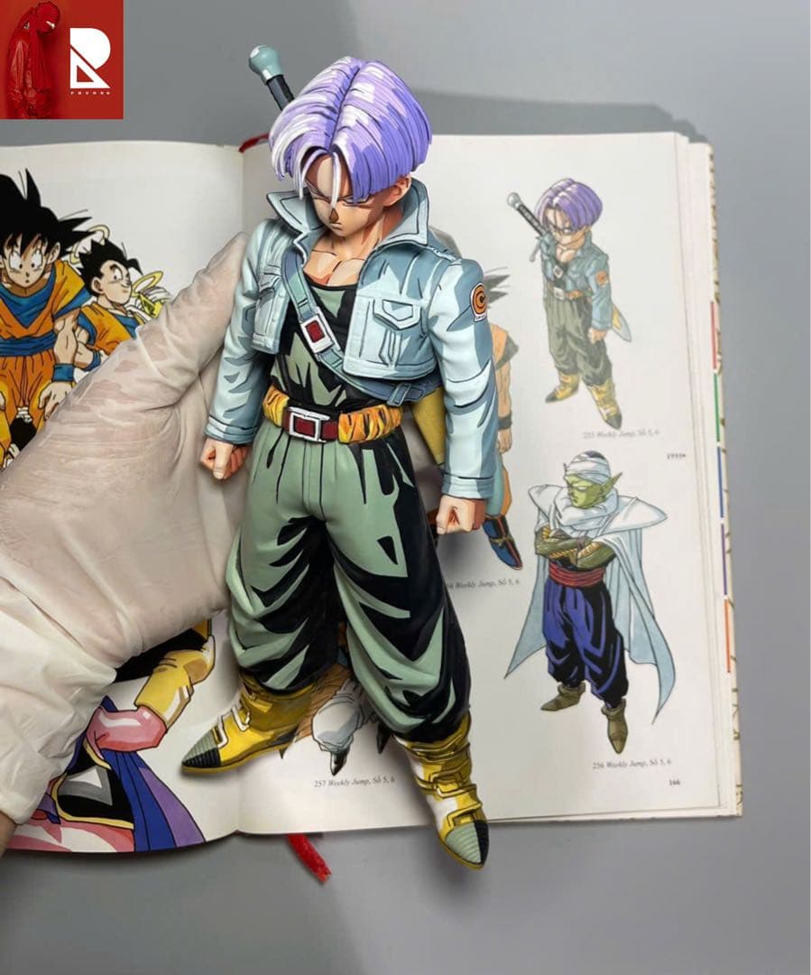 m*8様 ドラゴンボールZ トランクス　カスタム　改修 二次元リペイント　フィギ