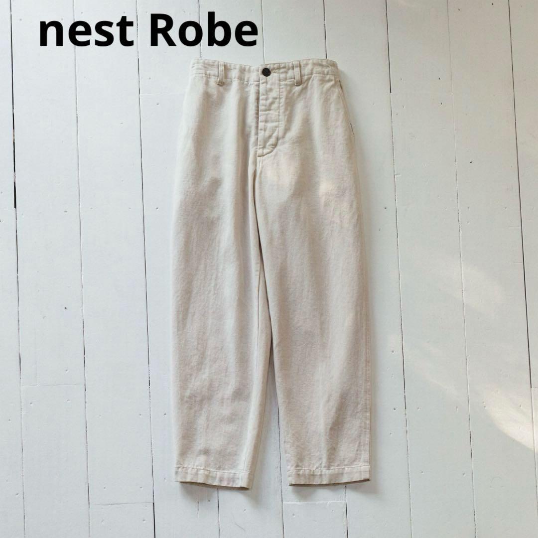 nest Robe upcycleLino BASIC チノテーパードパンツ