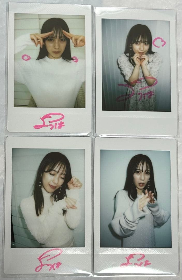 小湊よつ葉 4点セット　直筆サイン入りチェキ　チェキ　元フェアリーズ　井上理香子