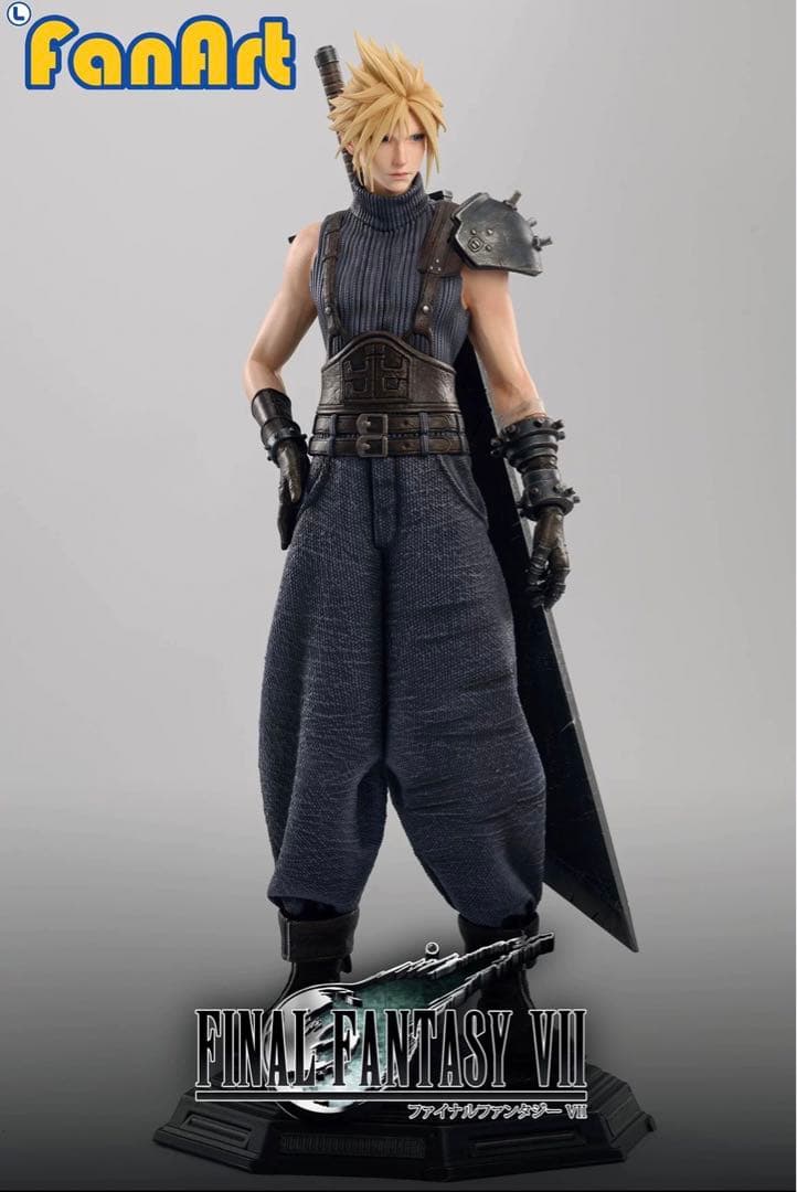 ファイナルファンタジー Ⅶ クラウド・ストライフ フィギュア ガレージキット