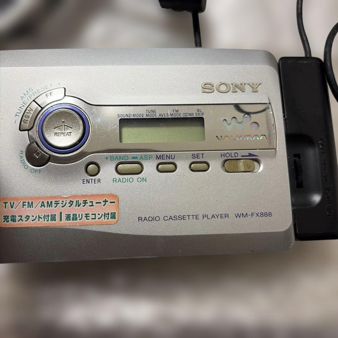 再生ラジオOK　SONY WM-FX888　ウォークマン　ソニー
