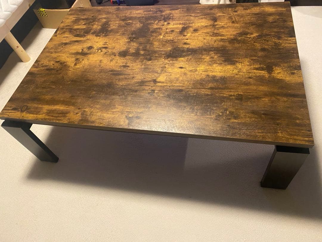 ニトリ　フラットヒーター付きリビングこたつ