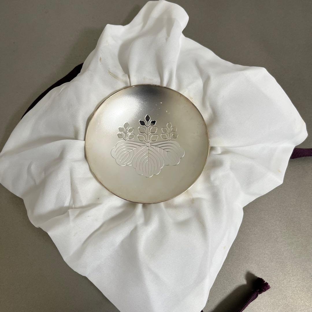 【純銀】66g 造幣局製 1000 刻印入り 銀杯 SILVER 銀盃