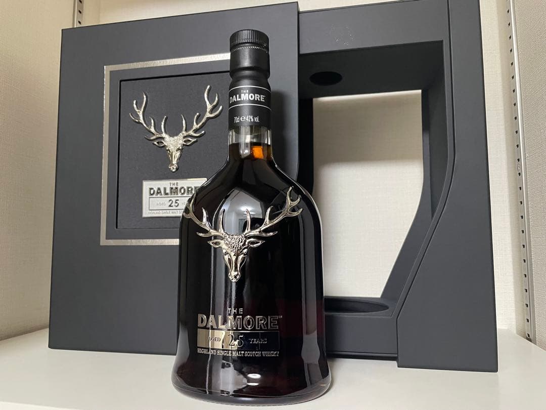 【値下げ】ダルモア 25年 箱付き※ウィスキー引退
