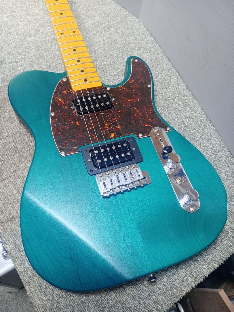 h*5様 テレキャスター 2ハム ピックガード2枚 フルラッカー塗装セミハードケ