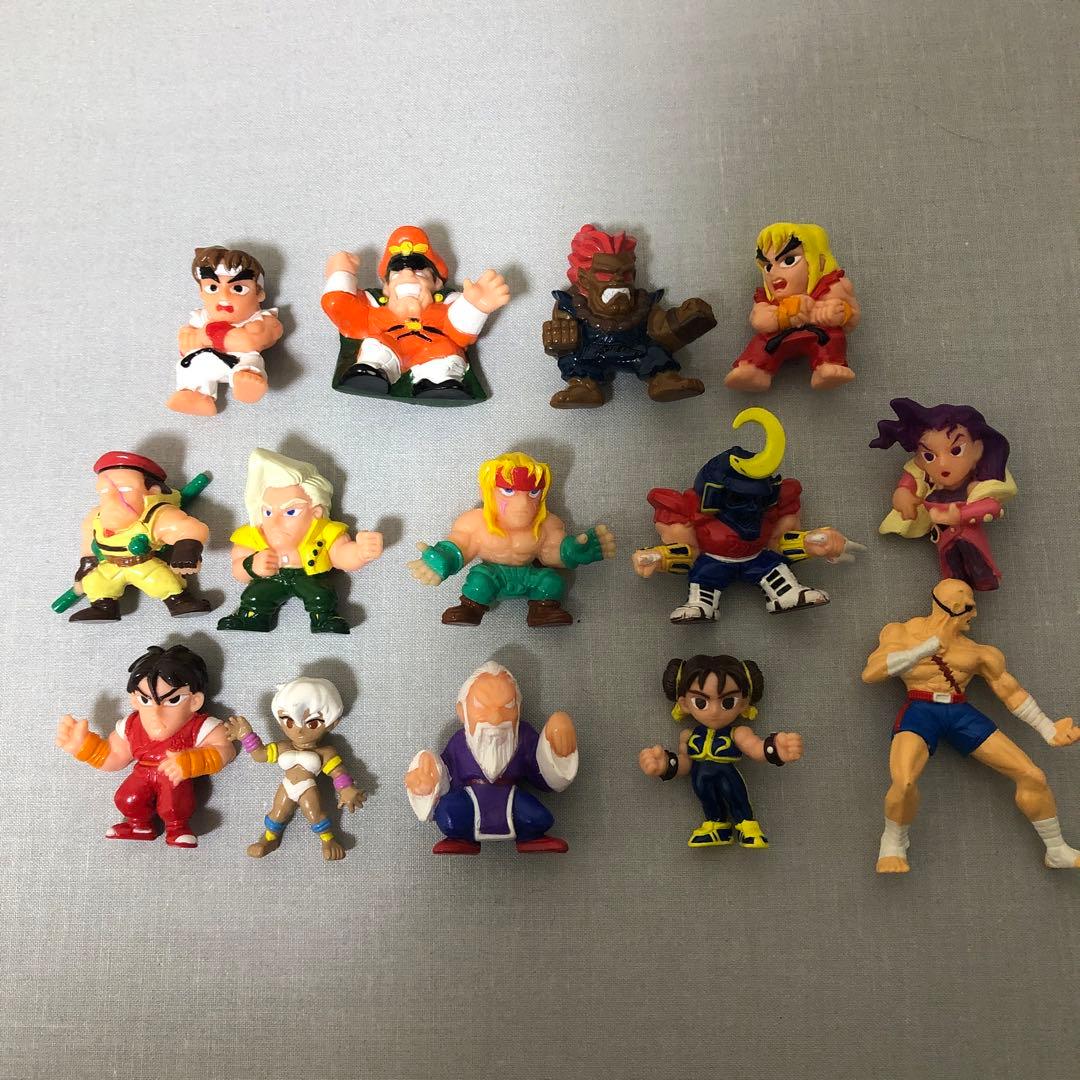 ストリートファイター　フィギュア　ファイナルファイト　ガチャポン