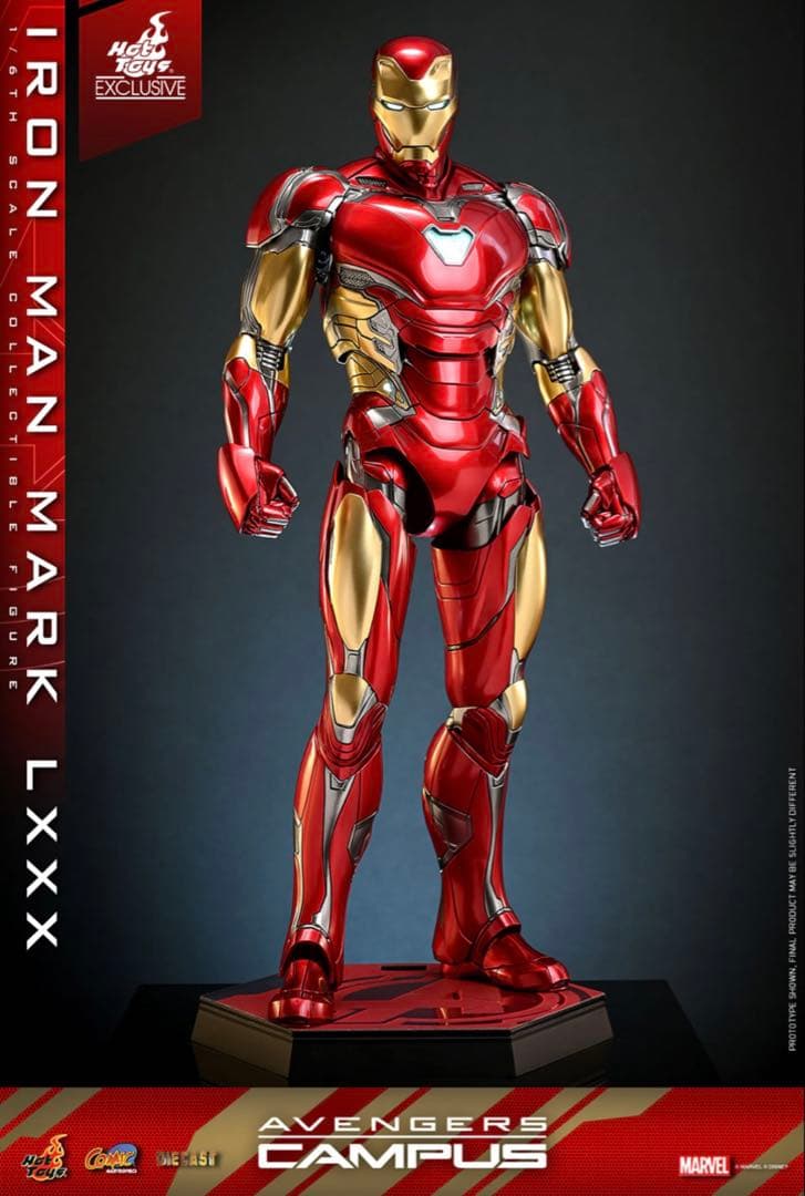 新品、未開封！　ホットトイズ　アイアンマン　マーク80 ムービーマスターピース