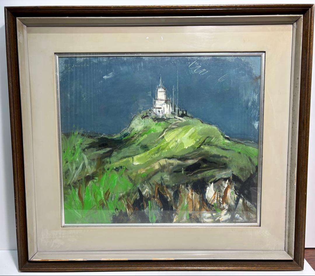 #沢田哲郎　油彩画　「65 Sawada」サイン