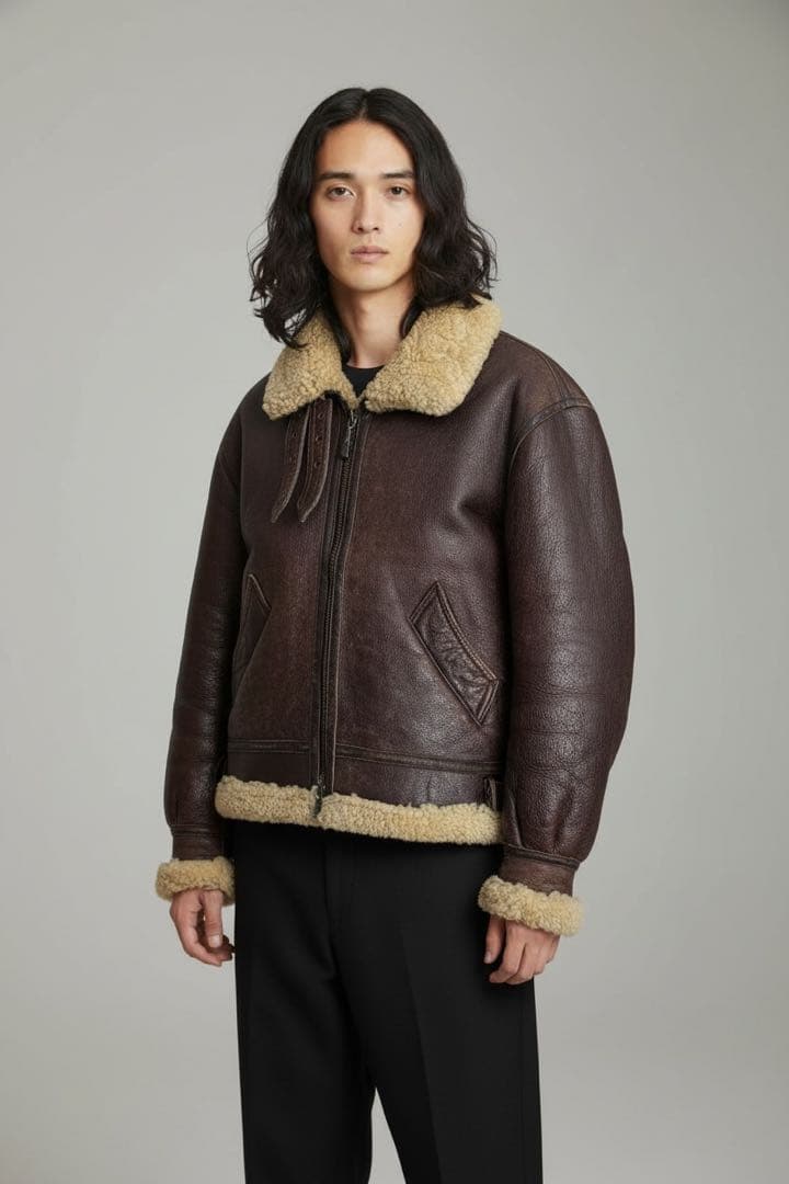 U.S.ARMY AIR FORCE B-3 ムートン ボア ボンバージャケット