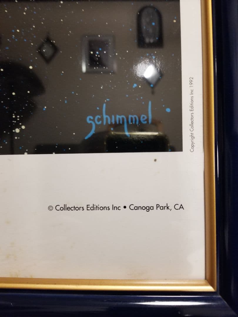 1992年　製作　シメール　ヴィンテージ　スペースエイジ　アート　ポスター