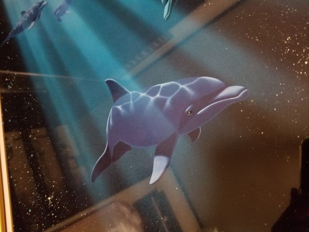 1992年　製作　シメール　ヴィンテージ　スペースエイジ　アート　ポスター