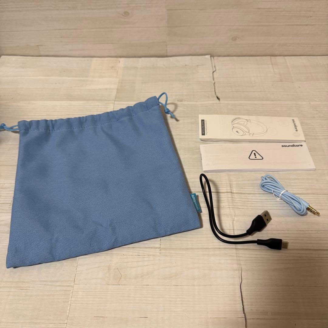 【極美品】Anker soundcore space ONEワイヤレスヘッドホン