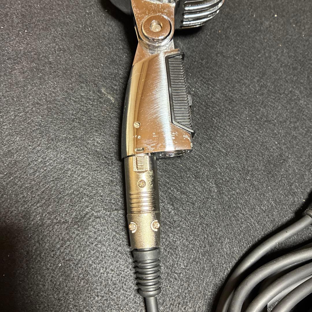 ガイコツマイク　ボーカルマイク　ロカビリー　マイクコード　付き