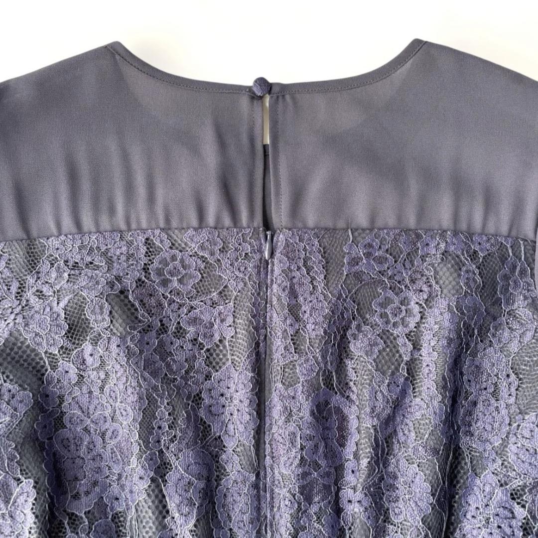 【新品】LERURE リルアー オールインワン パンツドレス ネイビー M