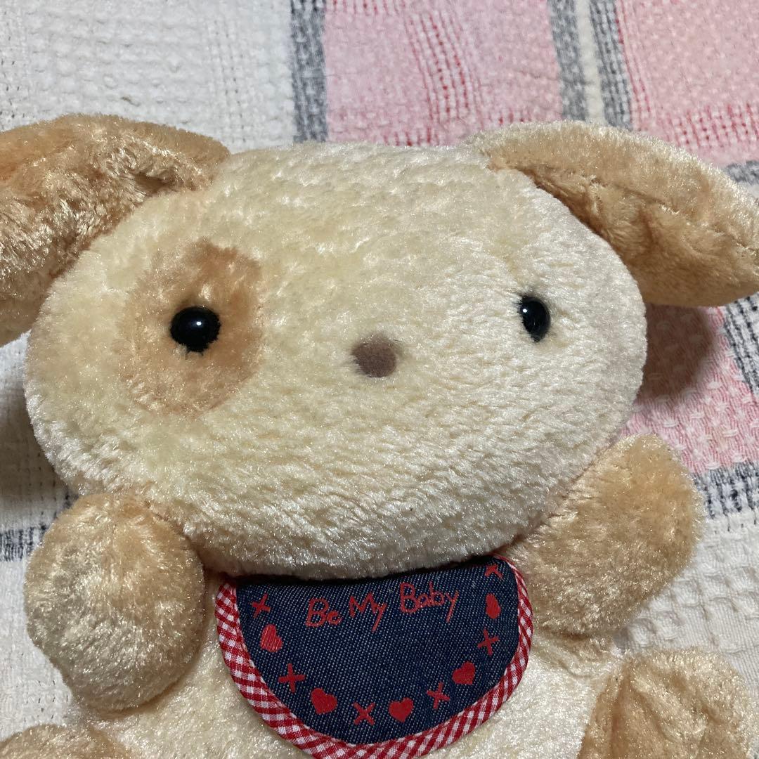 nao's stuff シナダ　犬　ぬいぐるみ　24cm 中古品