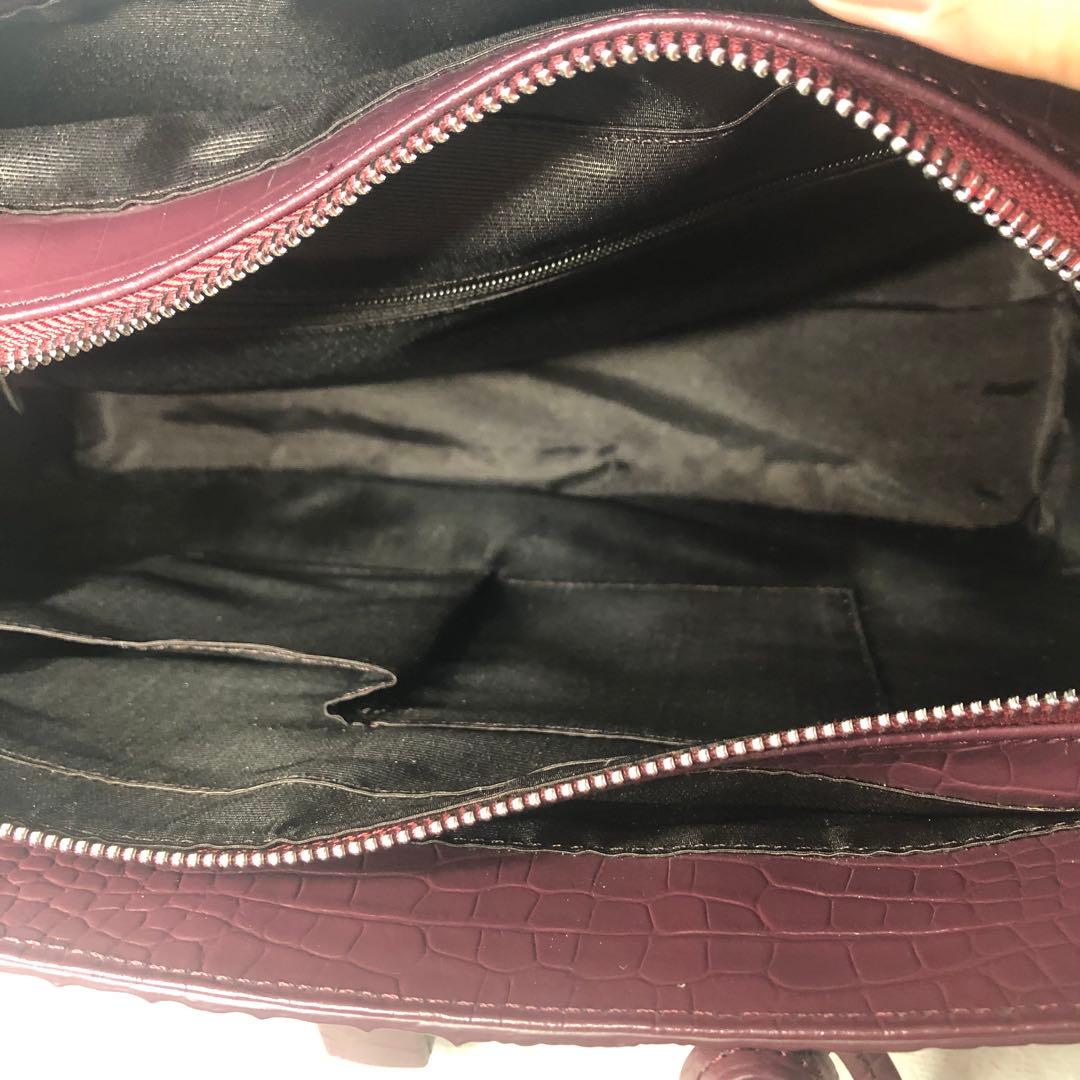 美品　RODANIA クロコダイル　2way ショルダーバッグ　ギャランティ