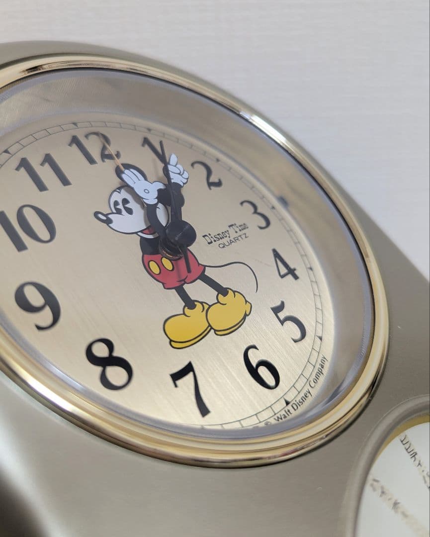 ディズニータイム ディズニー ミッキー SEIKO FD535G 置き時計