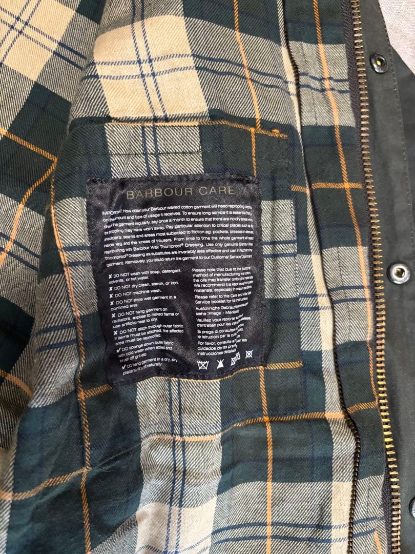 Barbour Jacket オリーブグリーン　バブアー