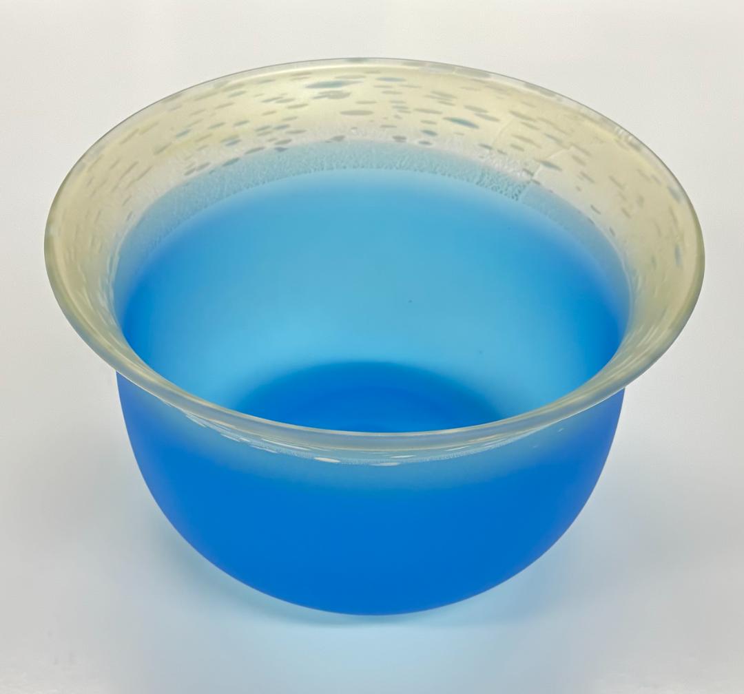 グラスアートクロキ　黒木国昭　マリンブルーボウル