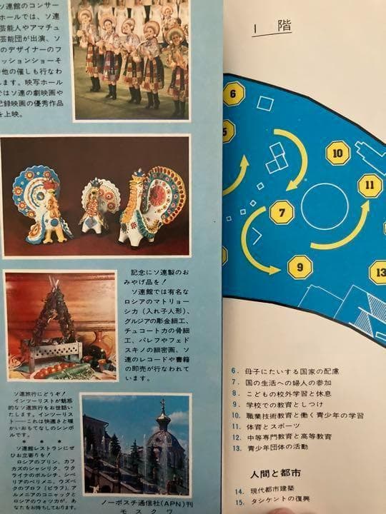 1970年の万博パンフレット＋中華人民共和国展覧会資料　昭和レトロ