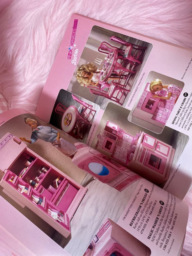 1991 マテル ガールズトイカタログ レトロ ファンシーバービー spank