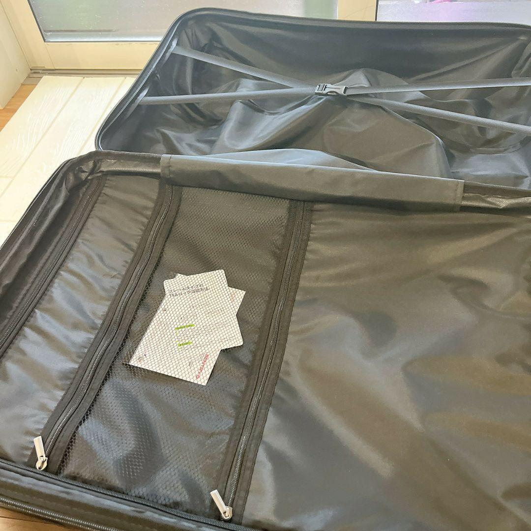 スーツケース XLサイズ 115L キャリーケース 大容量 TSA グレー
