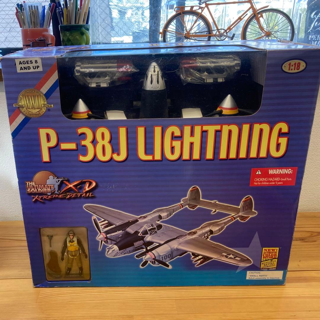 【新品未使用】21st Century Toys 1/18 P-38J