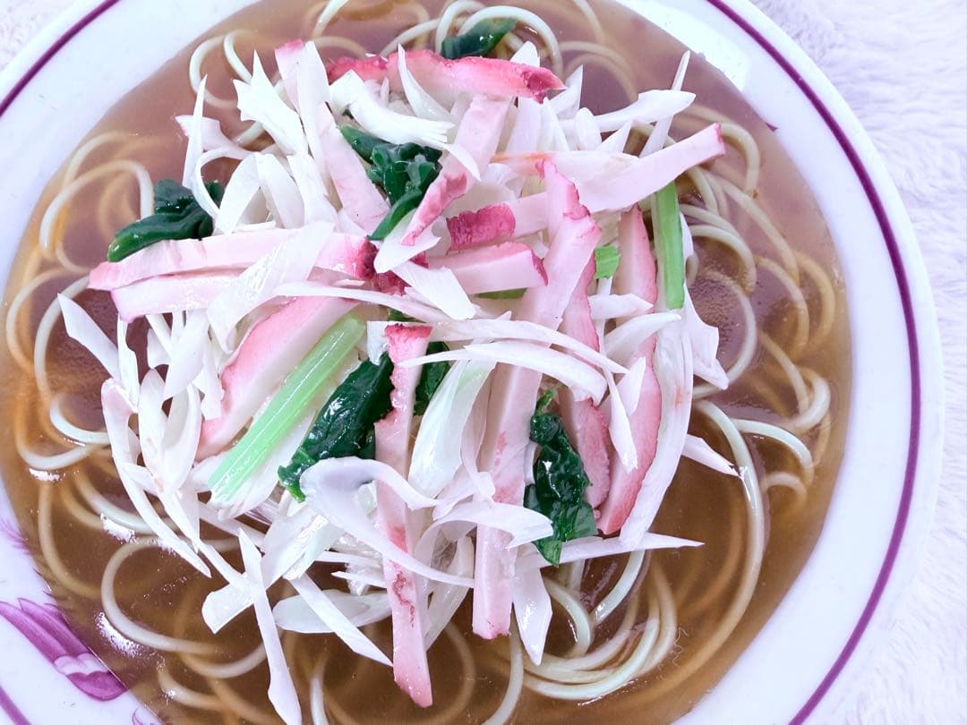 貴重品♪ 昭和レトロ食品サンプル ネギラーメン 直径21.5cm