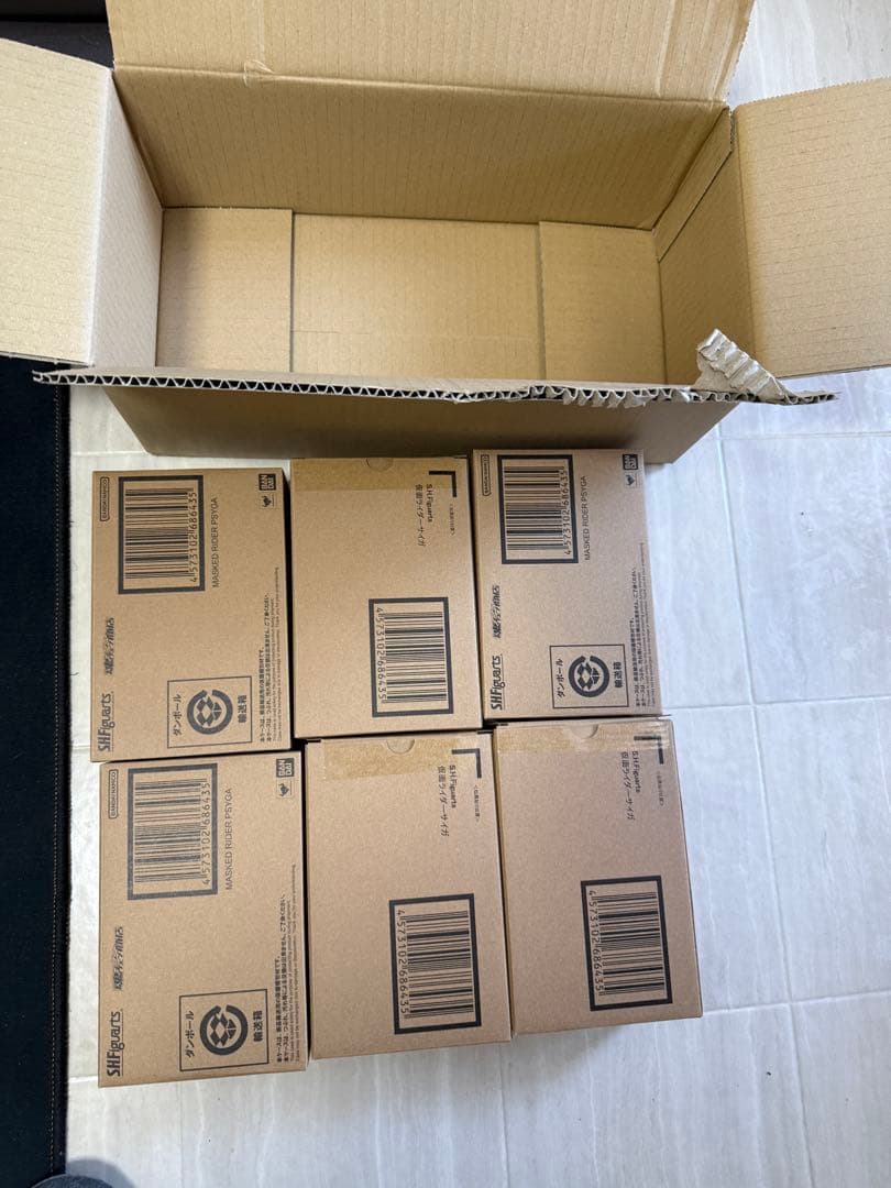 S.H.Figuarts（真骨彫製法） 仮面ライダーサイガ 6個 未開封