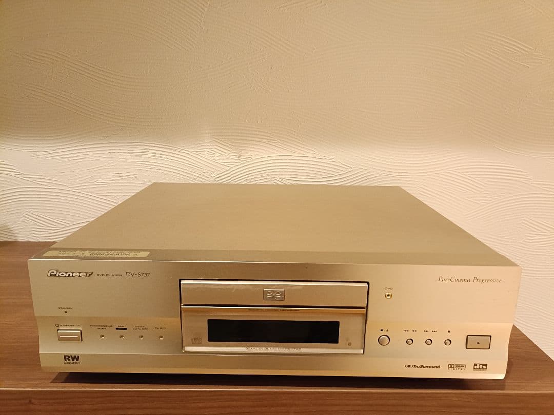 【動作確認済】Pioneer DV-S737 DVDプレーヤー 本体のみ