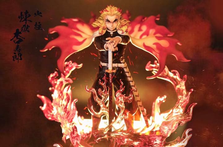 人気 鬼滅の刃 フィギュア 煉獄杏寿郎 無限列車編