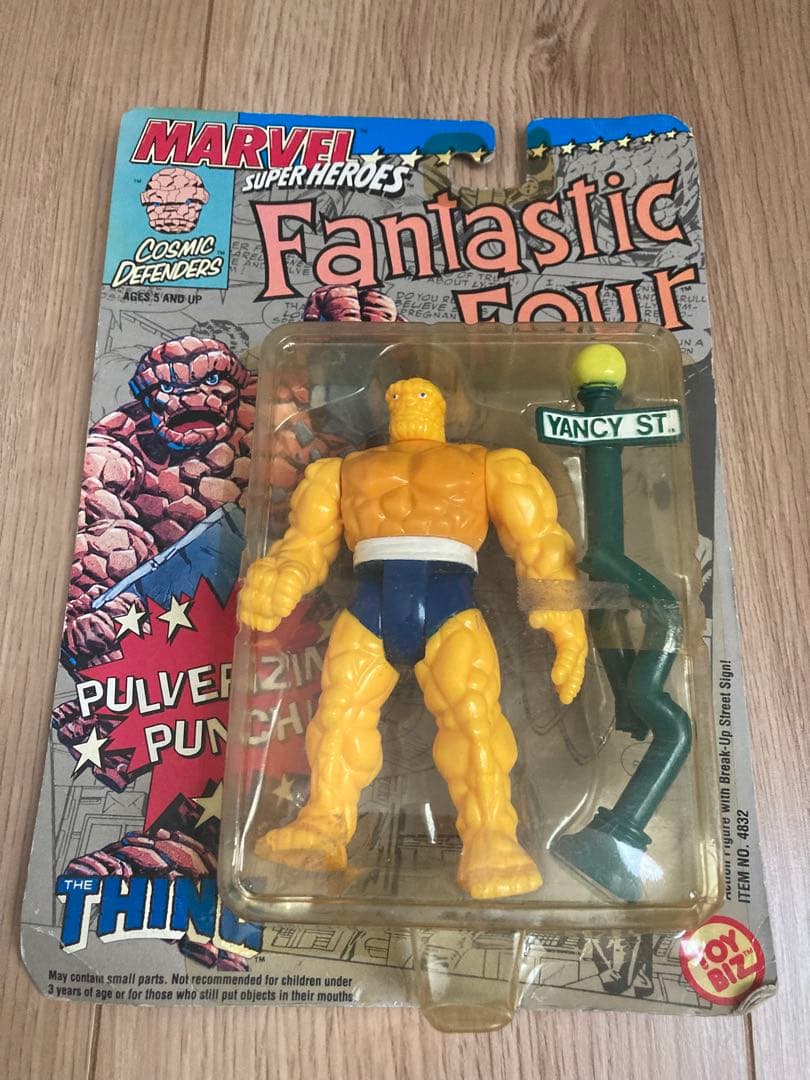マーベル スーパーヒーローズ ファンタスティック4 4体　1990 toybiz