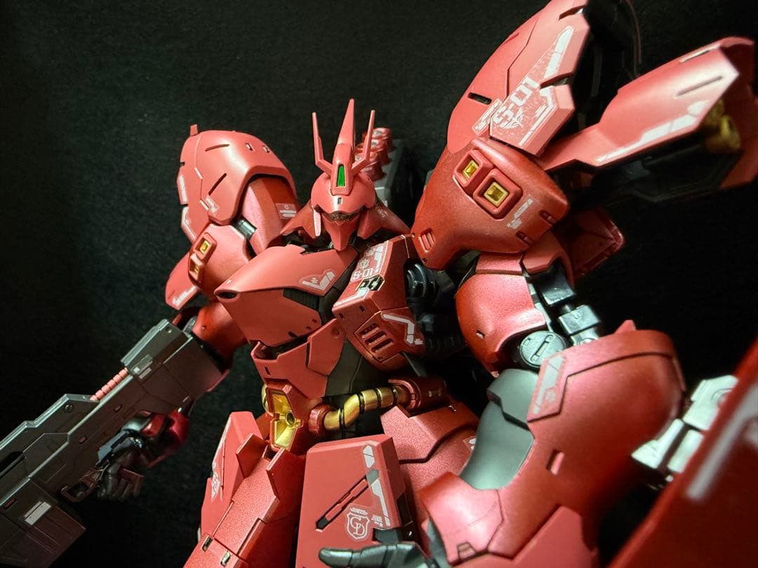 RG サザビー　完成品　全塗装　赤バンダイ