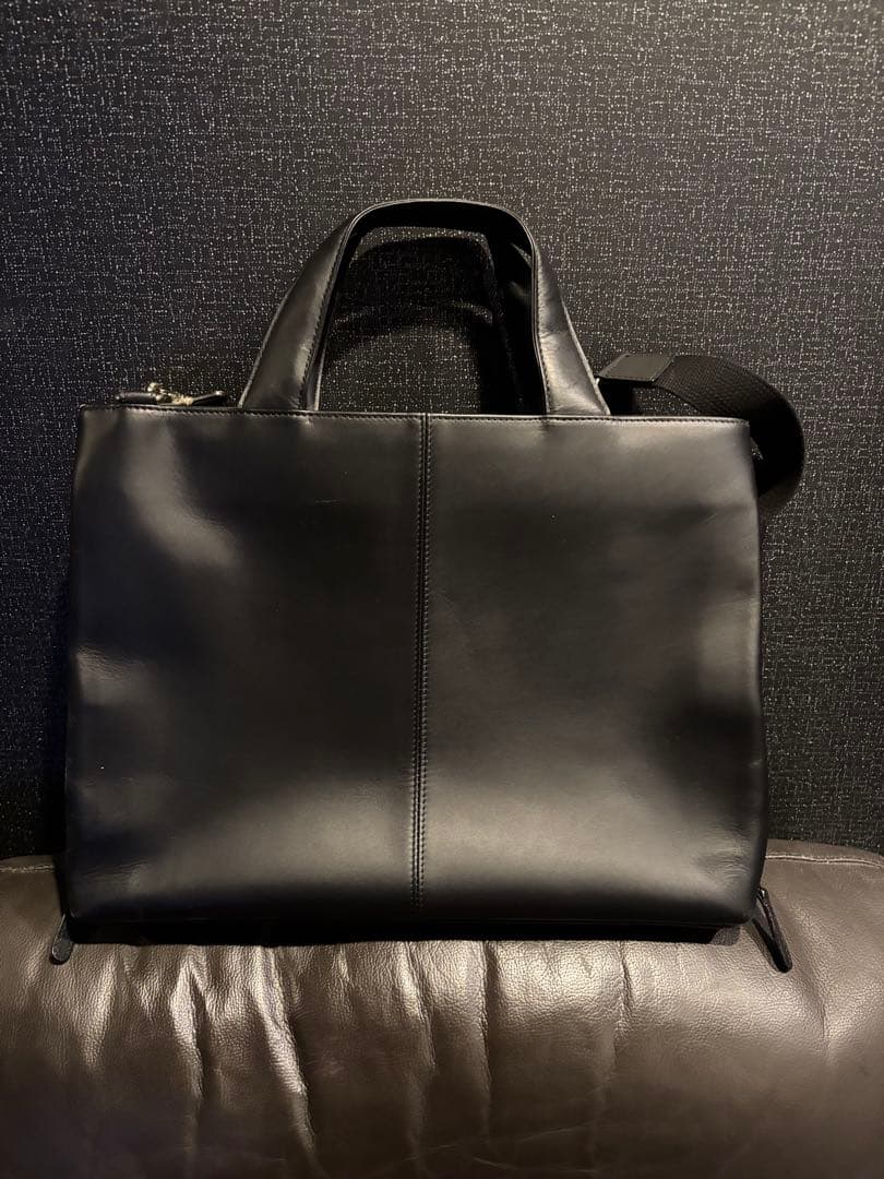未使用 TRION トライオン　2wayレザー ビジネスバッグ