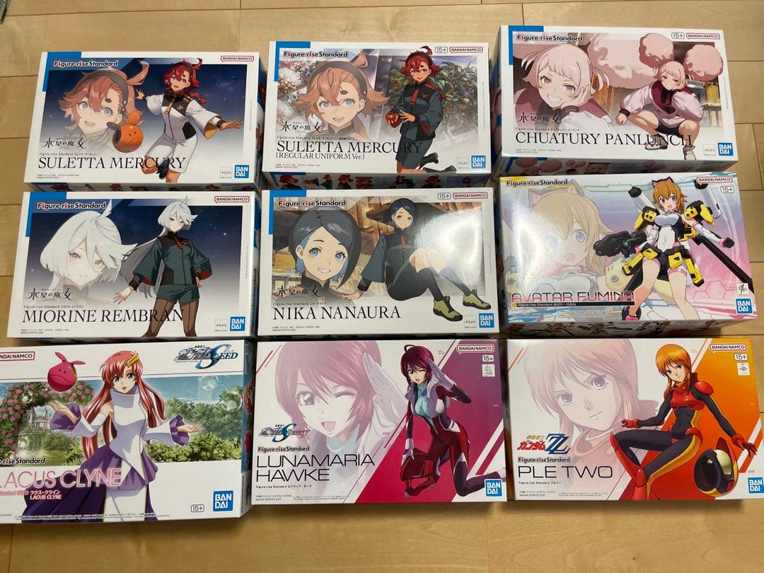 新品　フィギュアライズスタンダード　ガンダムキャラクターセット
