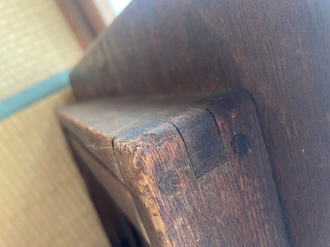 ちゃぶ台　折りたたみ 昭和レトロ 座卓 角座卓　古道具　アンティーク